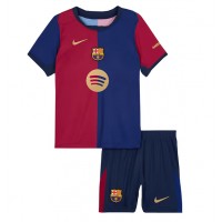 Dres Barcelona Dani Olmo #20 Domaci za djecu 2024-25 Kratak Rukav (+ kratke hlače)